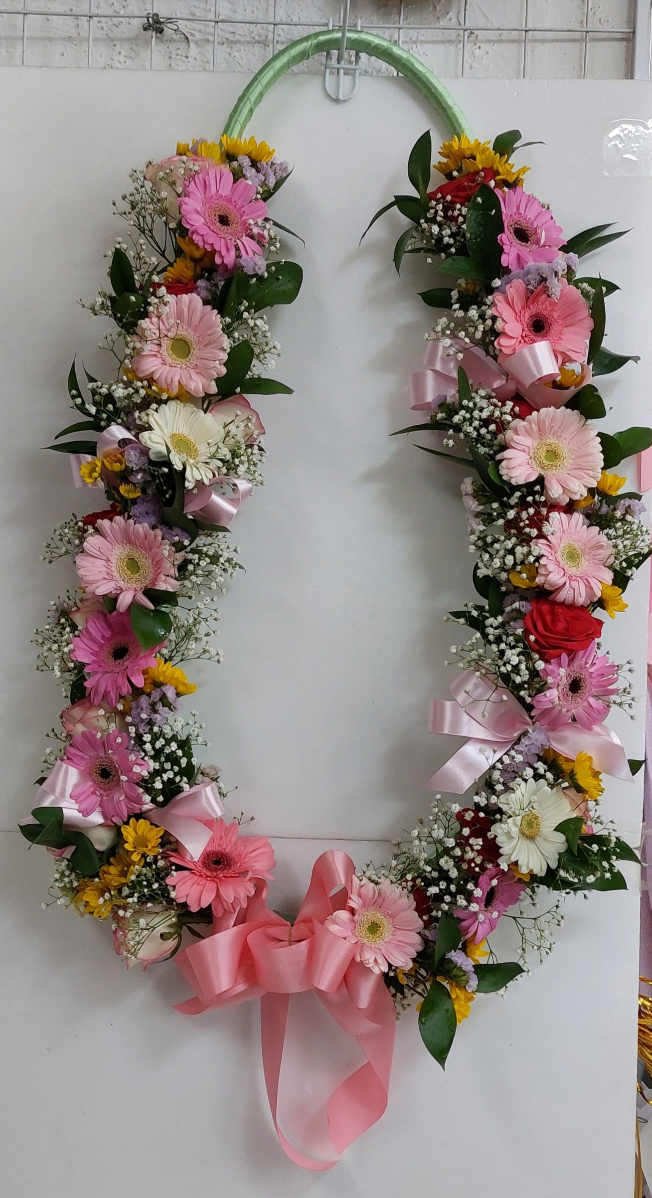 축하꽃목걸이