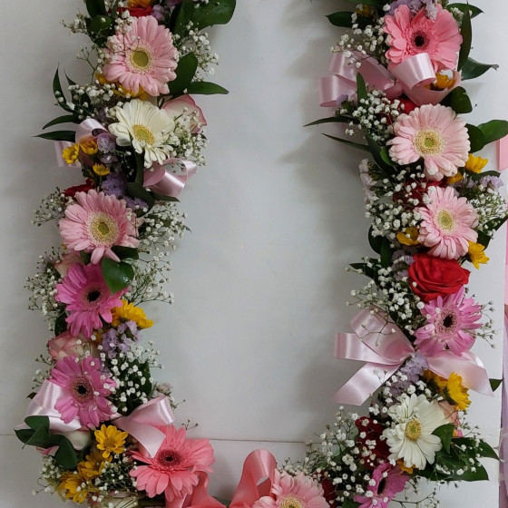 축하꽃목걸이